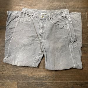 Gray 34x30 Carhartt Jeans